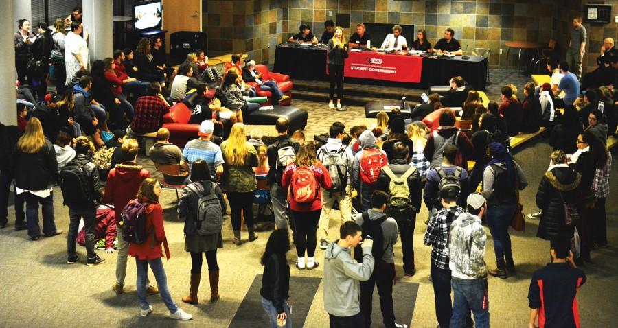 Disagreements between ASCWU and president came to head Monday, recall election planned moving forward