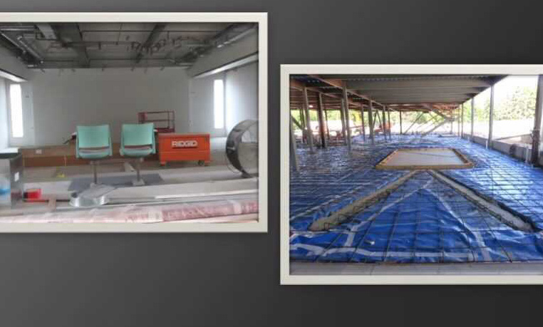 The interior of the new Health Sciences building as shown during the virtual tour.