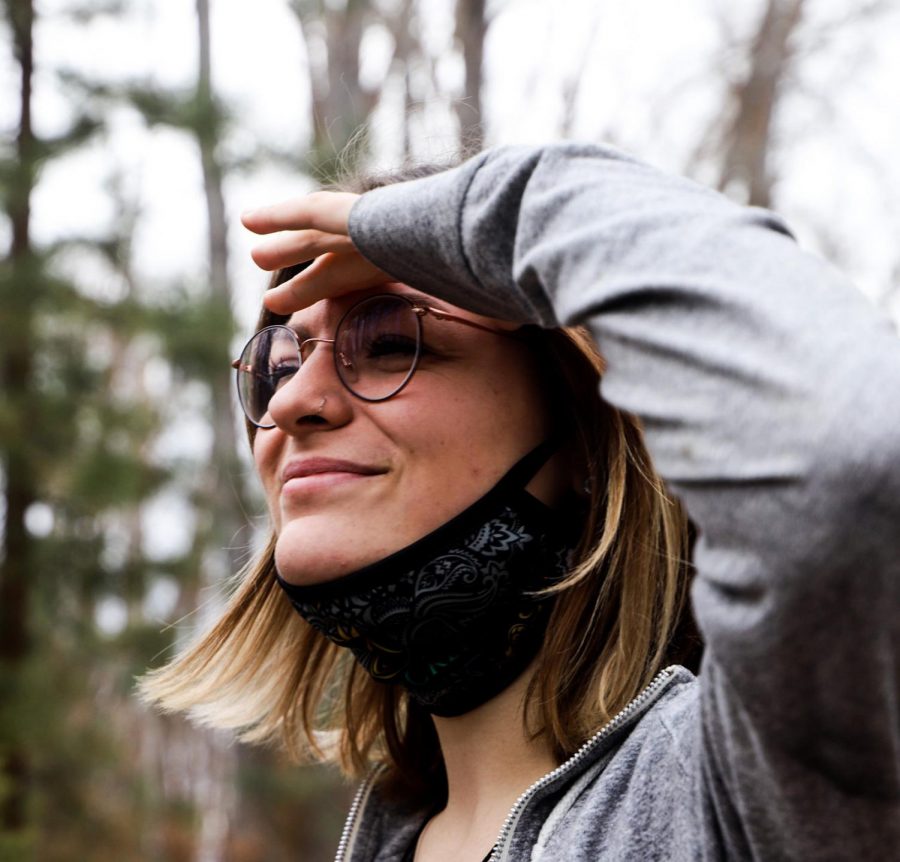 Being outside without a mask is a breathtaking feeling