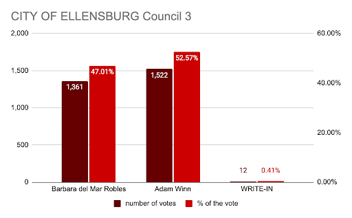 Two city council races too close to call