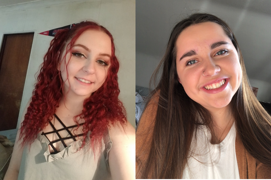 Kelsey Sells (left) Lily Klevjer (right)