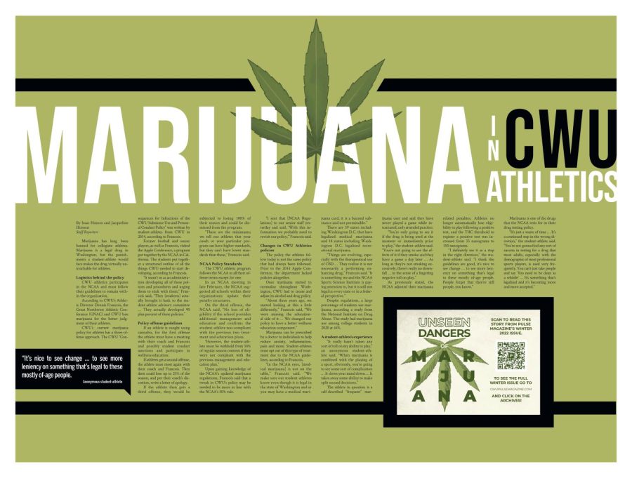 Marijuana in CWU athletics