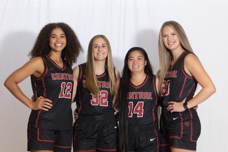 CWU WBB Seniors. Photo Courtesy of Jacob Thompson, Thompson Sports Media