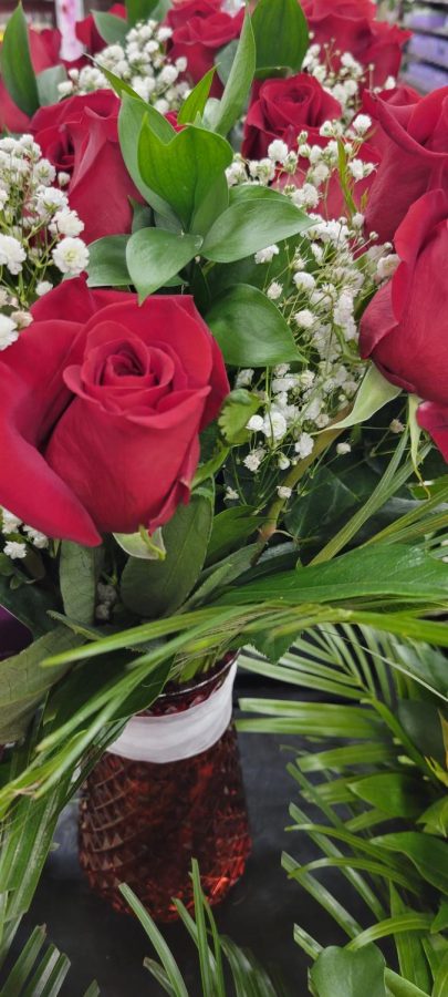 Rose bouquet.